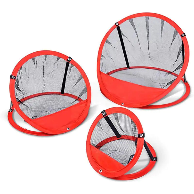 3-Piece Practice Golf Net Set for Indoor & Outdoor