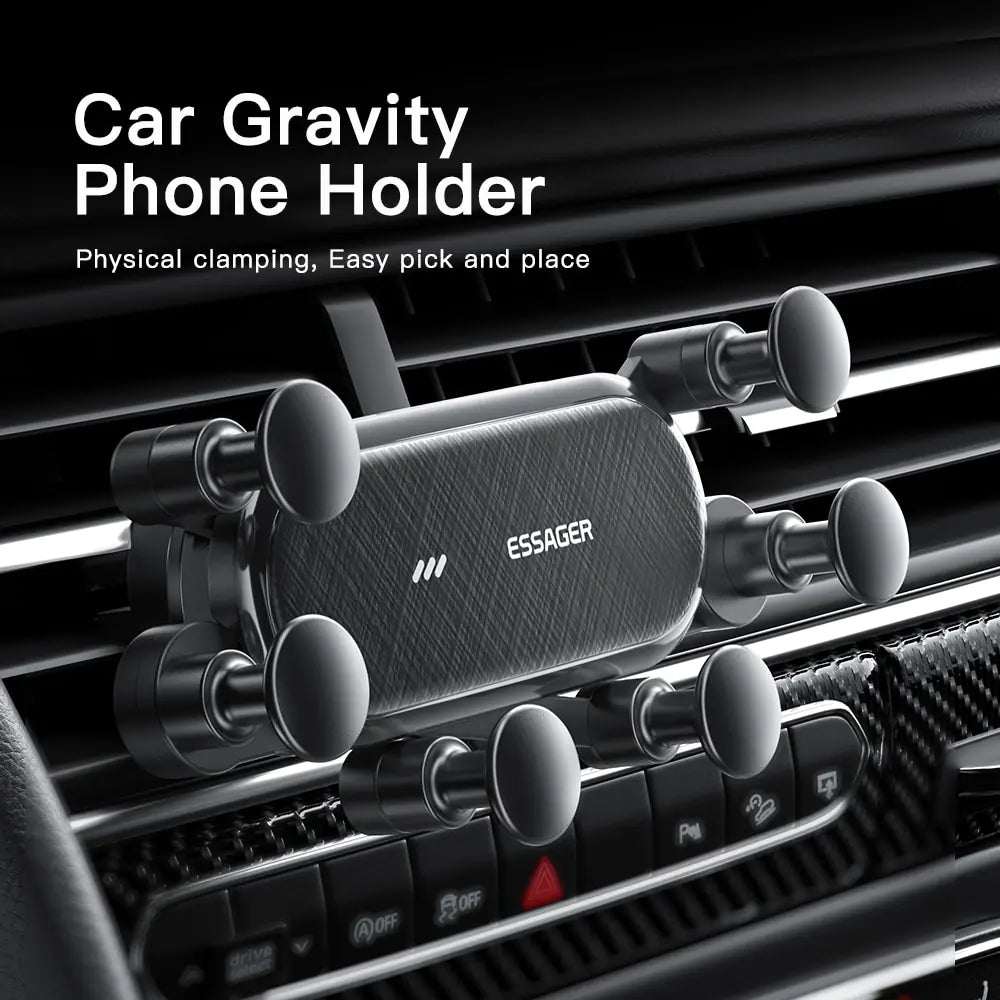 Essager Gravity Car Phone Holder Air Vent Clip Mount Mobile