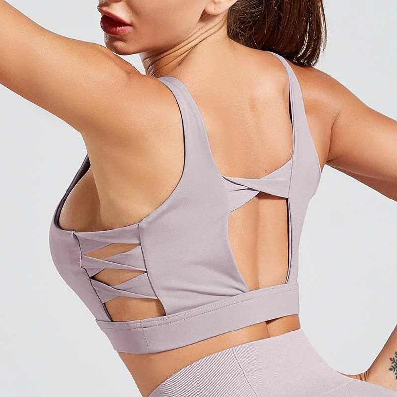 Breathable Fitness Shockproof Sports Bra