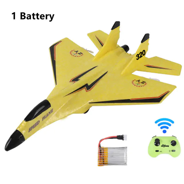 Ghito |  2.4G Glider RC Drone MIG 320 Fixed Wing Airplane Hand Throwing Foam Dron Electric Remote Control Outdoor RC Plane Toys for Boys