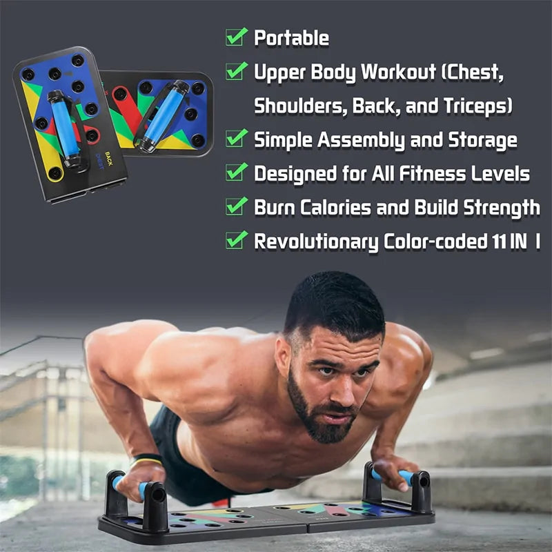 Push Up Rack Board: Home Fitness Equipment for ABS Training and Muscle Building