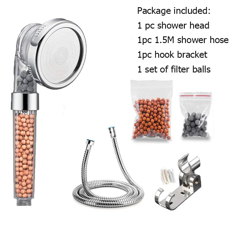 3 Modes Bathroom Shower Head