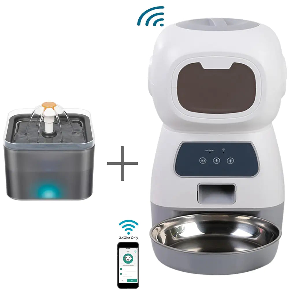 Automatic Dogs Cats Feeder