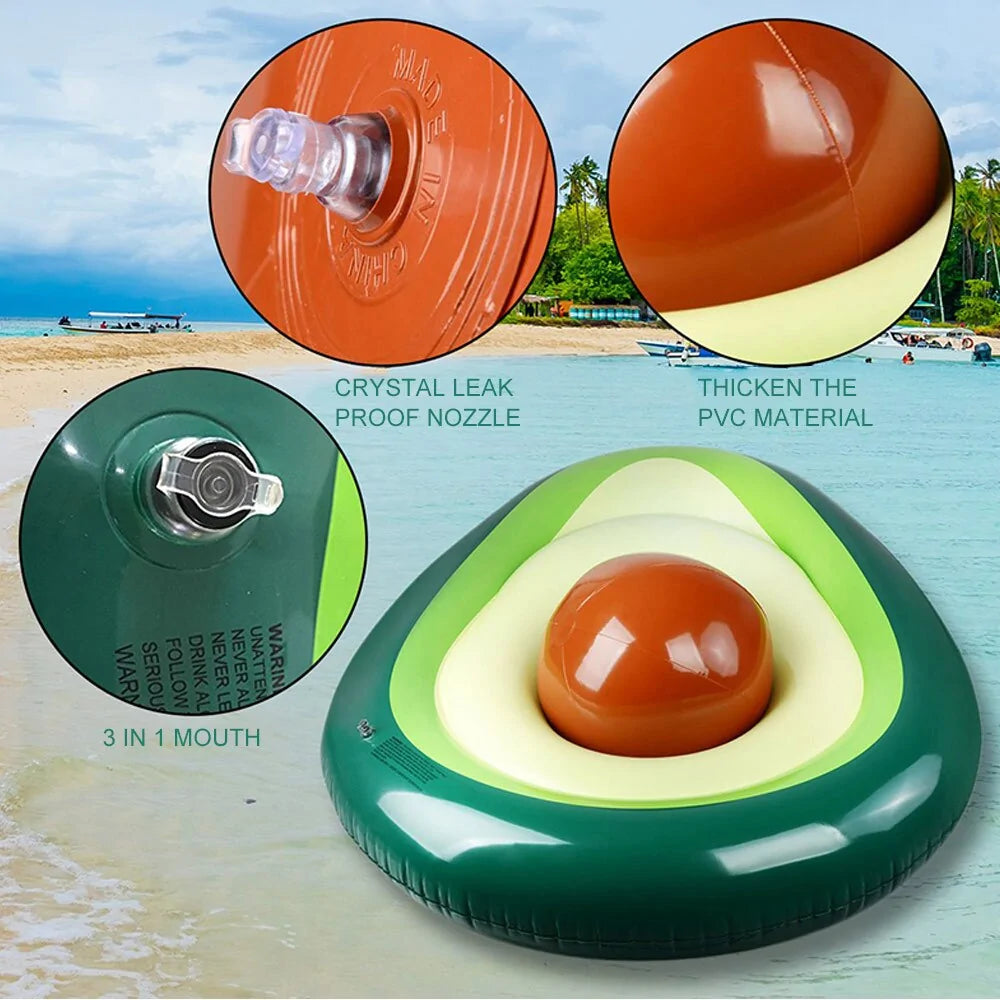 Avocado Inflatable Float Pool Circle