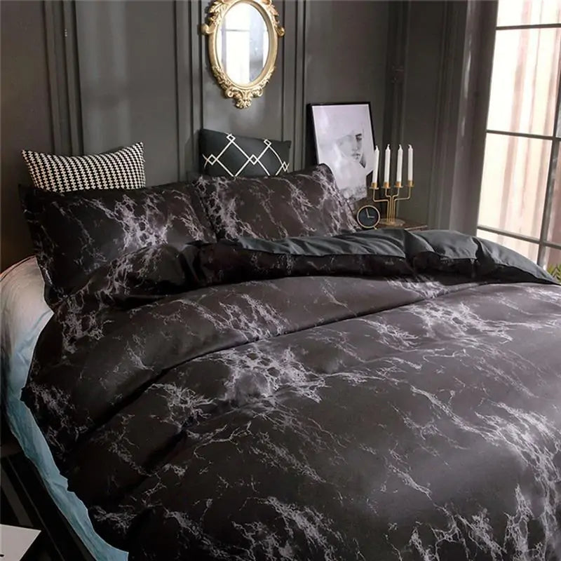 Marble Duvet Cover Bedding Sets