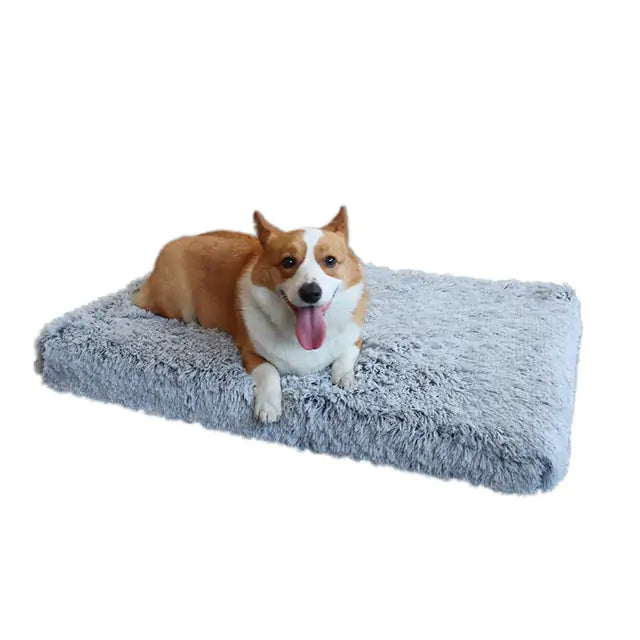 Plush Washable Dog Bed