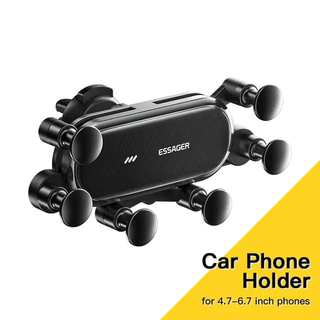 Essager Gravity Car Phone Holder Air Vent Clip Mount Mobile