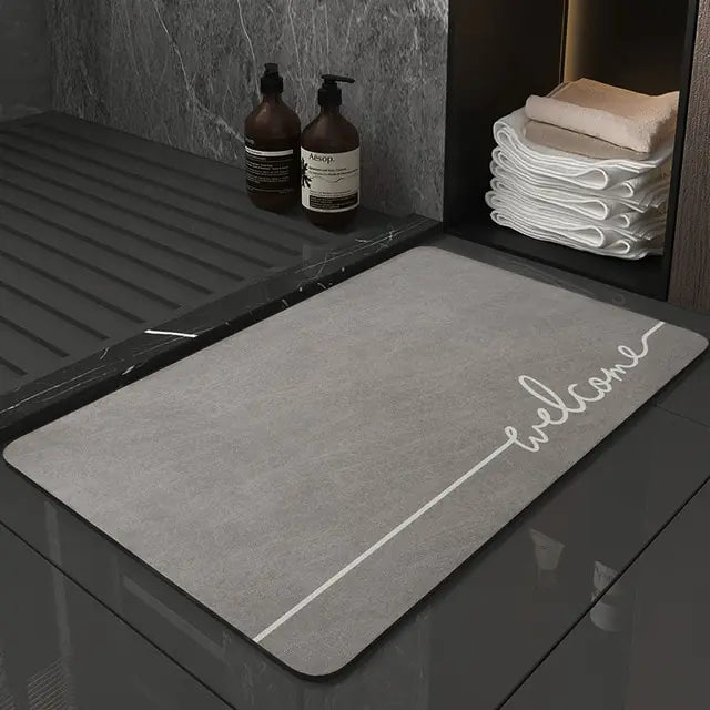 Quick Drying Absorbent Bathroom Mat