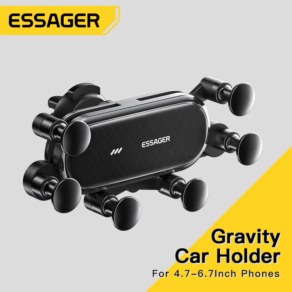 Essager Gravity Car Phone Holder Air Vent Clip Mount Mobile