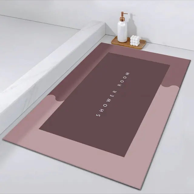 Quick Drying Absorbent Bathroom Mat