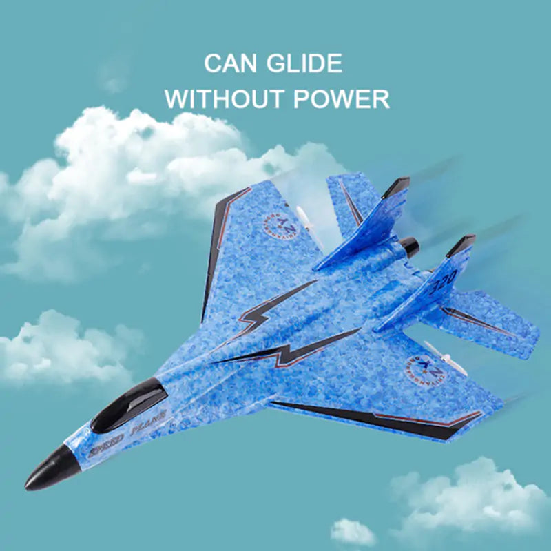 Ghito |  2.4G Glider RC Drone MIG 320 Fixed Wing Airplane Hand Throwing Foam Dron Electric Remote Control Outdoor RC Plane Toys for Boys