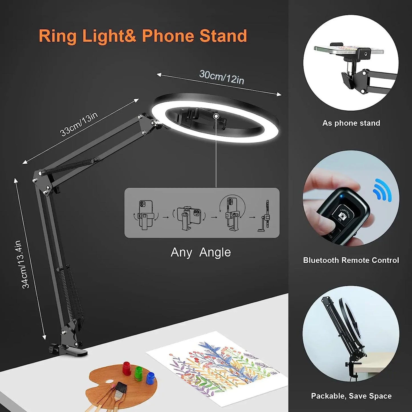 Camera Mount Phone Holder - Vlogging